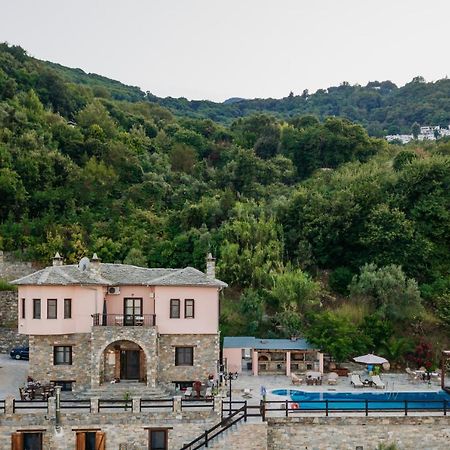 Elysian Luxury Villa Pelion Tsagarada Exterior foto