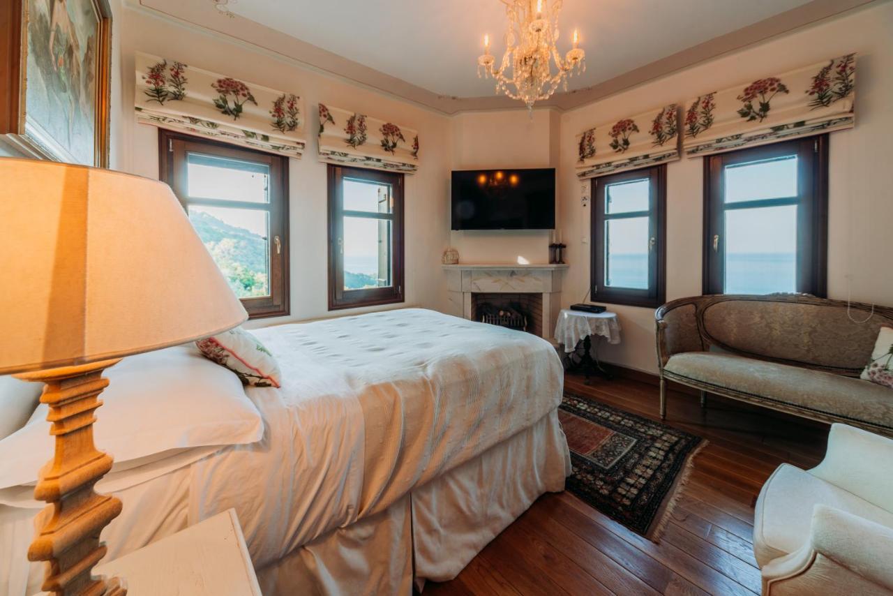 Elysian Luxury Villa Pelion Tsagarada Exterior foto