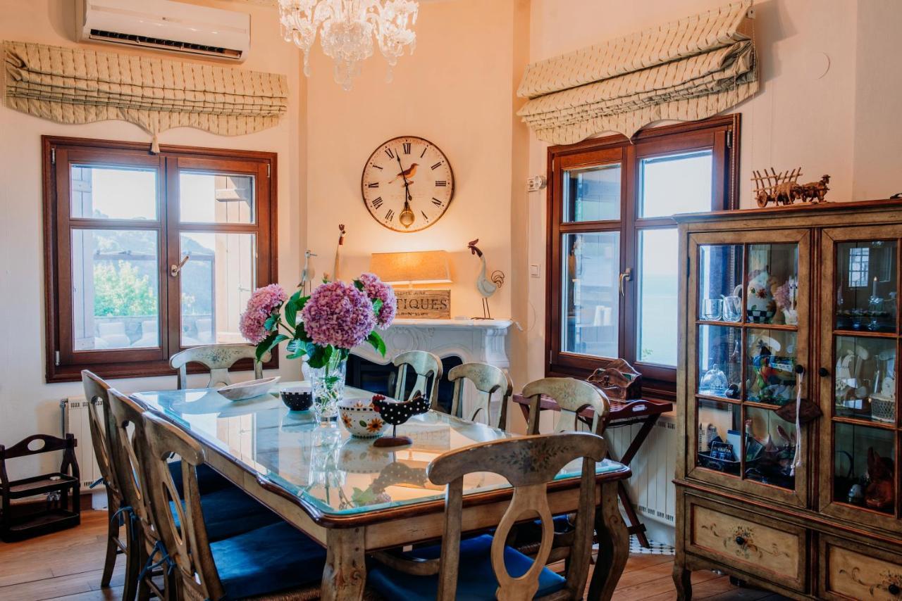 Elysian Luxury Villa Pelion Tsagarada Exterior foto