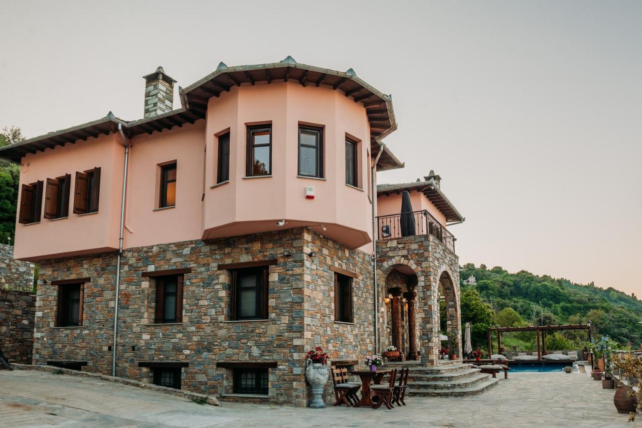Elysian Luxury Villa Pelion Tsagarada Exterior foto